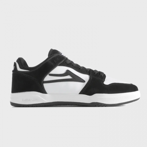 Кеды Lakai Telford Low Black/White Leather 11.5us