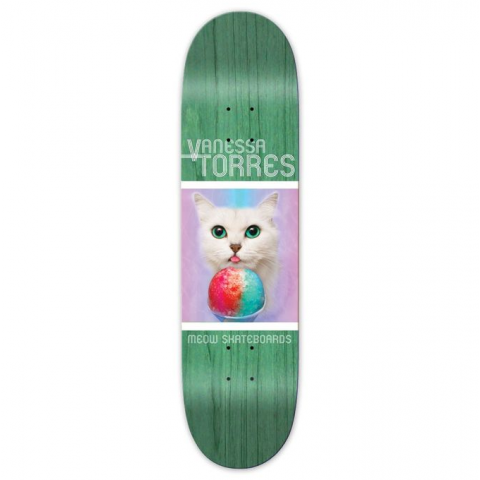Дека для скейтборда Meow - Torres Furreal Green 8.0
