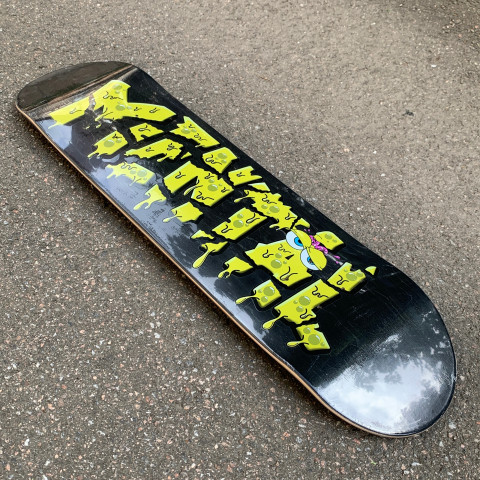 Дека для скейтборда Mental SB Black 8.0